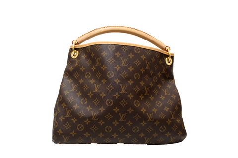 Authentic Louis Vuitton Classic Monogram Canvas Artsy MM Shoulder Bag