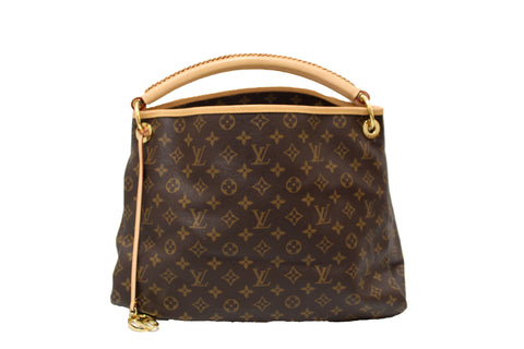 Authentic Louis Vuitton Classic Monogram Canvas Artsy MM Shoulder Bag